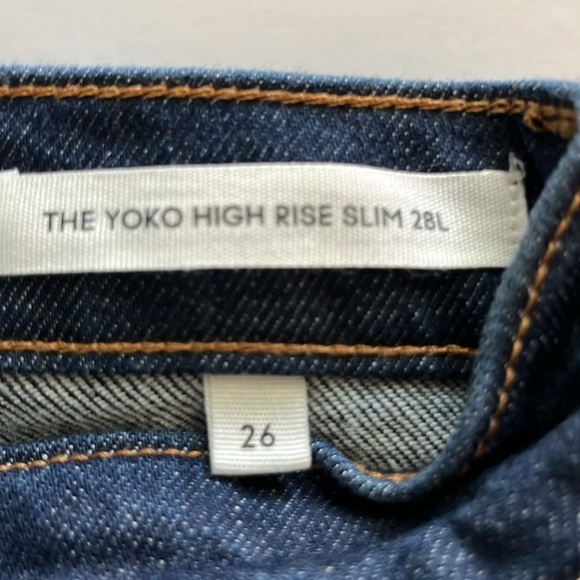 Denim Forum The Yoko High Rise Slim Size 26 - Picture 11 of 16